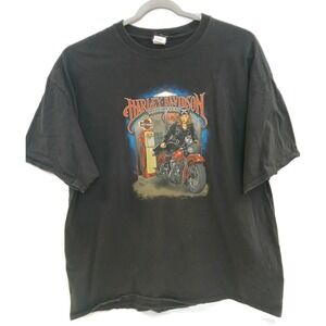 Harley-Davidson Shirt Mens 3XL Black Cozumel Mexico Graphic Biker Motorcycle